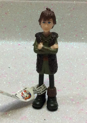 DRAGON TRAINER HOW TRAIN YOUR DRAGON HICCUP FIGURA IN GOMMA