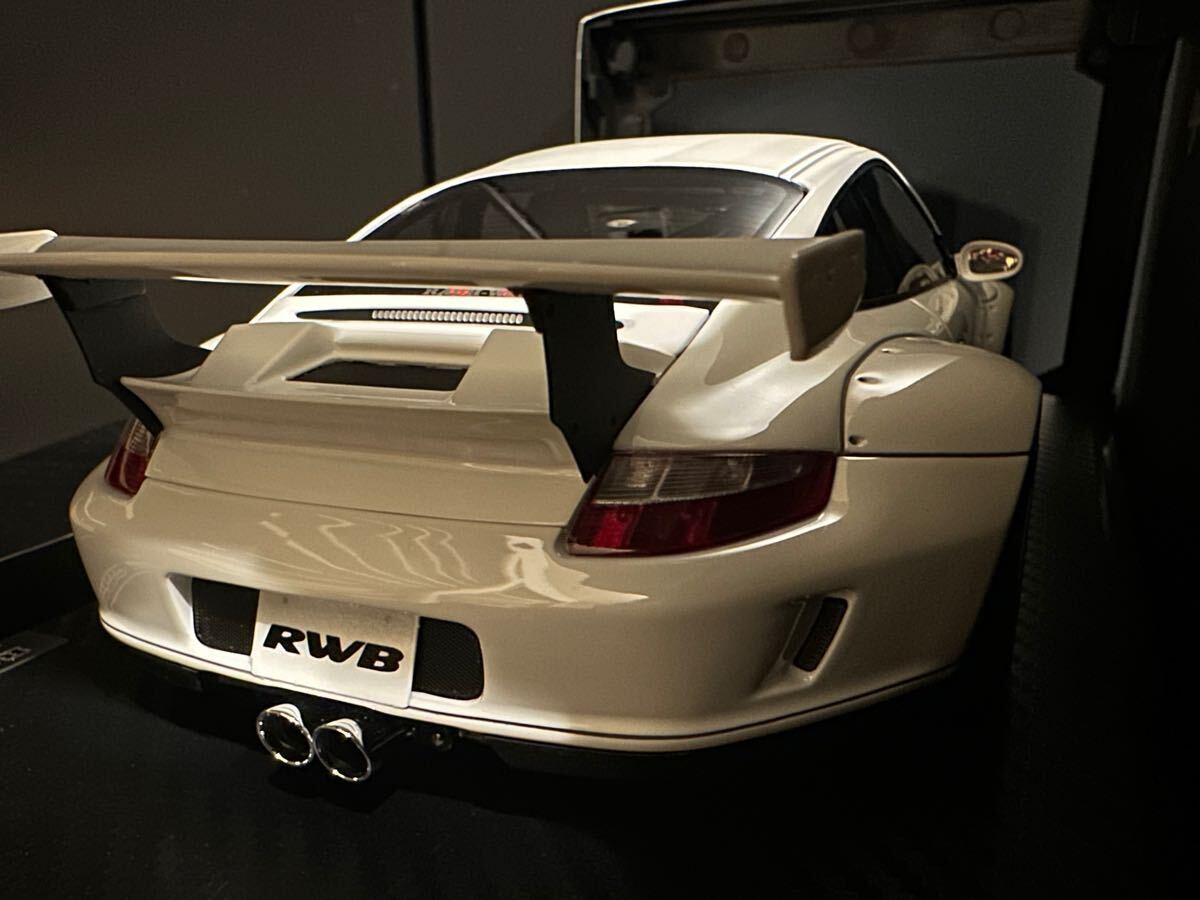 1/18 Ig3252 Rwb 997 Gt3 White Ignition Model Porsche Rauh 1/18 Ig3252 Rwb 997 Gt3 White Ignition Model Porsche Rauh