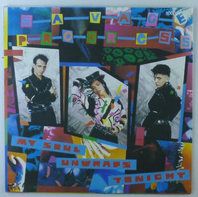 7'' Single - Savage Progress - My Soul Unwraps Tonight - S3327 - cleaned