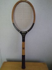 Vintage Wilson Jack Kramer Flight Strata-Bow Tennis Racquet - Made In USA