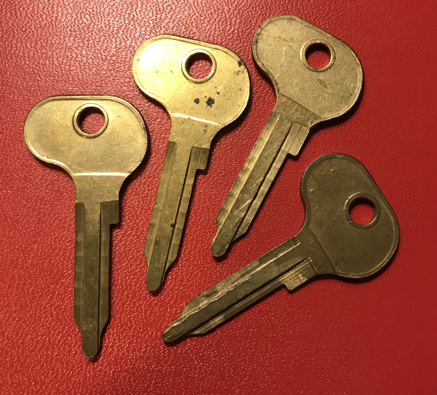 V24 Curtis BRASS Key Blanks V-24 set of 4 [CB2] | eBay