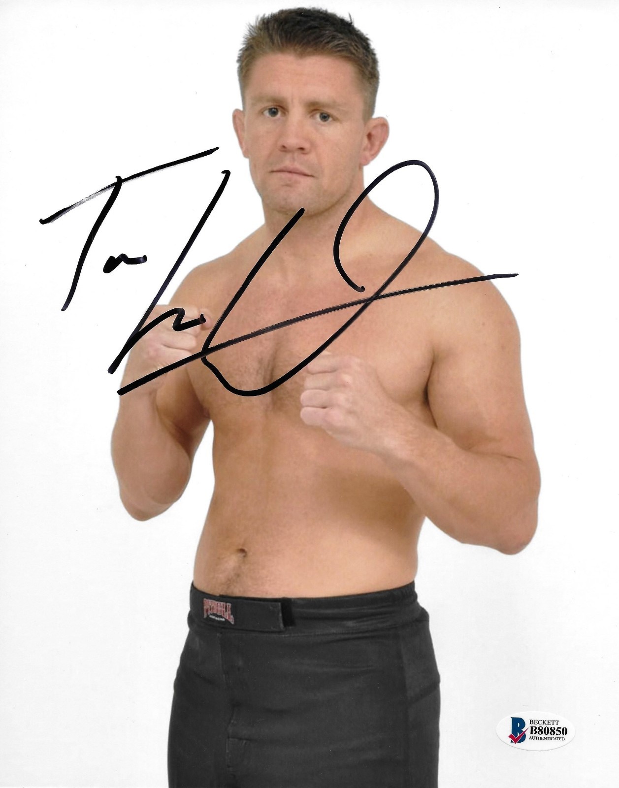 Tom Watson Autographed Signed 8x10 Photo BAS Beckett COA UFC Picture Autograph 183 169 163 