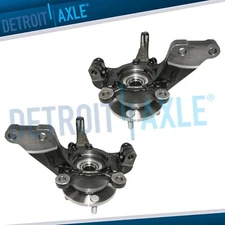 Pair Front Knuckles Wheel Bearing Hub Assembly for 2013 - 2019 Nissan Versa Note