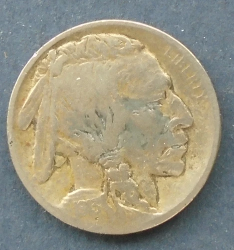 1913 Buffalo Nickel, Type 1, Fine