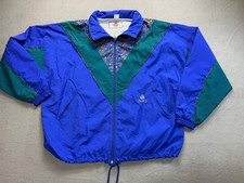 Vintage NHO Tactel Dupont Leisure sts wear Blue Tracksuit top mens size XL