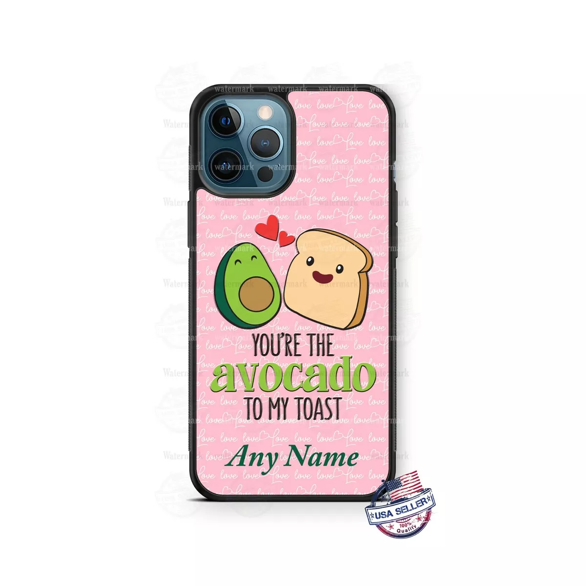 You re the avocado to my toast Cute Design Phone Case Cover for iPhone Samsung