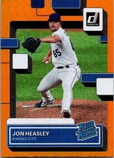 🔥2022 Panini Donruss - Rated Rookie Jon Heasley #65 Holo Orange (RC)🔥0486