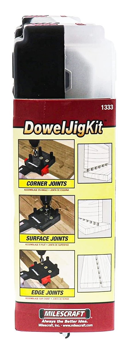 Dowel Jig Kit Milescraft 1309 Doweling Jig Kit Complete Set With