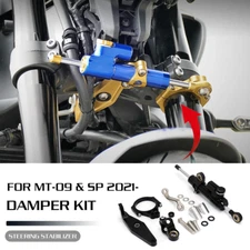For YAMAHA MT-09 2021-2024 SP Steering Damper Stabilizer Bracket Mounting Kit