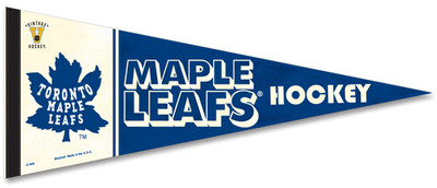 Toronto Maple Leafs Vintage NHL 1926-38 Style Premium Felt Collectors PENNANT