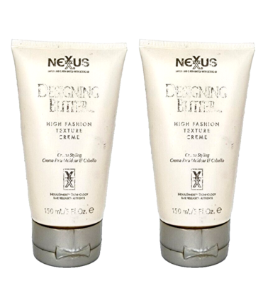 2 Nexxus DESIGNING BUTTER HIGH FASHION TEXTURE CREME 5 oz Each | eBay
