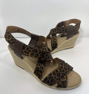leopard espadrille wedge