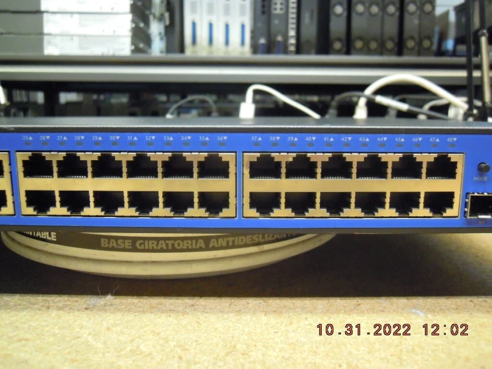 17101548PF1 Adtran NetVanta 1550-48P 48-Ports Gigabit PoE Ethernet Switch # S379 - Image 3 of 4