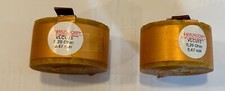 PAIR TWO Mundorf Coil Inductor VLCU VLCU15 0.47 mH Pure Copper Paper Foil