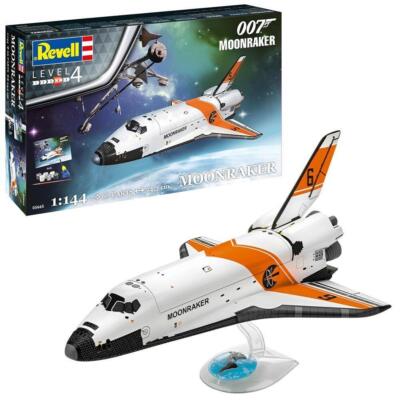 Revell 05665 James Bond Moonraker Space Shuttle Geschenkset 1:144 Modellbausatz