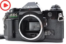 Canon AE-1 Program 35mm SLR Film Camera Black Body From JAPAN [Exc+5] #99