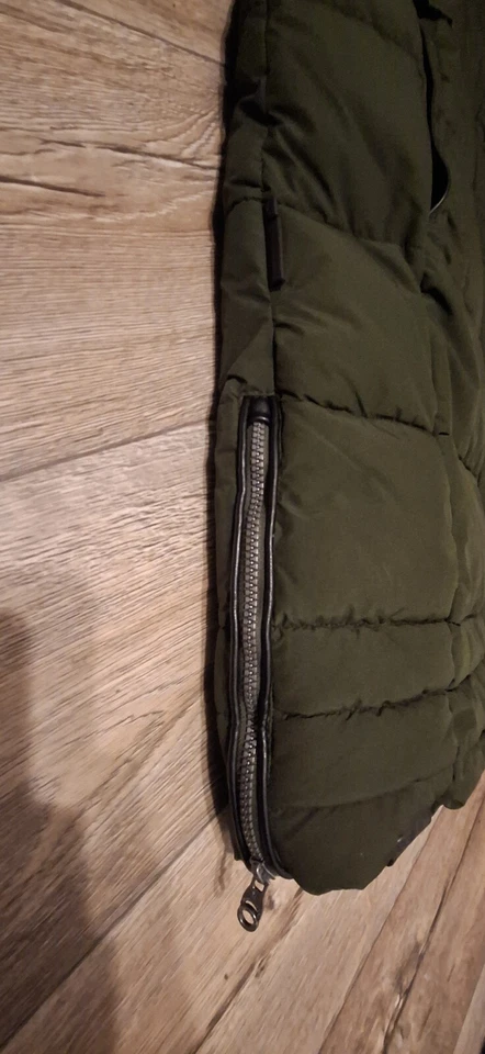 NAVAHOO Damen Wintermantel Parka Steppmantel Gr. 38 / M oliv neuwertig - Bild 4 von 4