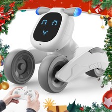 Robot Dog Toy for Kids, Remote Control Dog Robot, Voice Touch Control Robot...