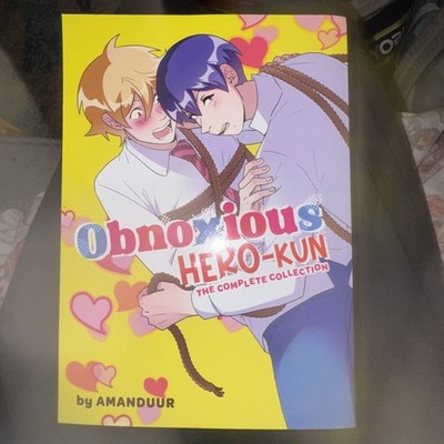 OBNOXIOUS Hero-Kun: The Complete Collection Anime Books Cosplay Mature Tapas NEW