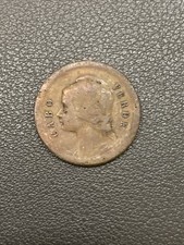 1930 Cape Verde 10 Centavos Bronze Coin Portuguese Administration KM#2