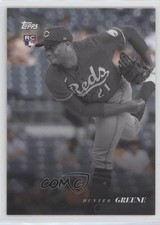 2022 Topps Black & White Background Color 32/49 Hunter Greene #6 0m7x