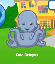 Webkinz Classic Cute Octopus Virtual PET Adoption Code Only MESSAGED PROMO PET