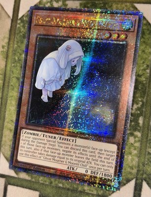 YuGiOh GHOST MOURNER MOONLIT CHILL Quarter Century Secret Rare RA02-EN015