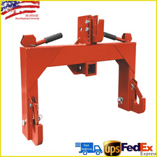 3 Point Quick Hitch for Category 1 Tractor 3000 Lbs Capacity w/ 2'' Receiver