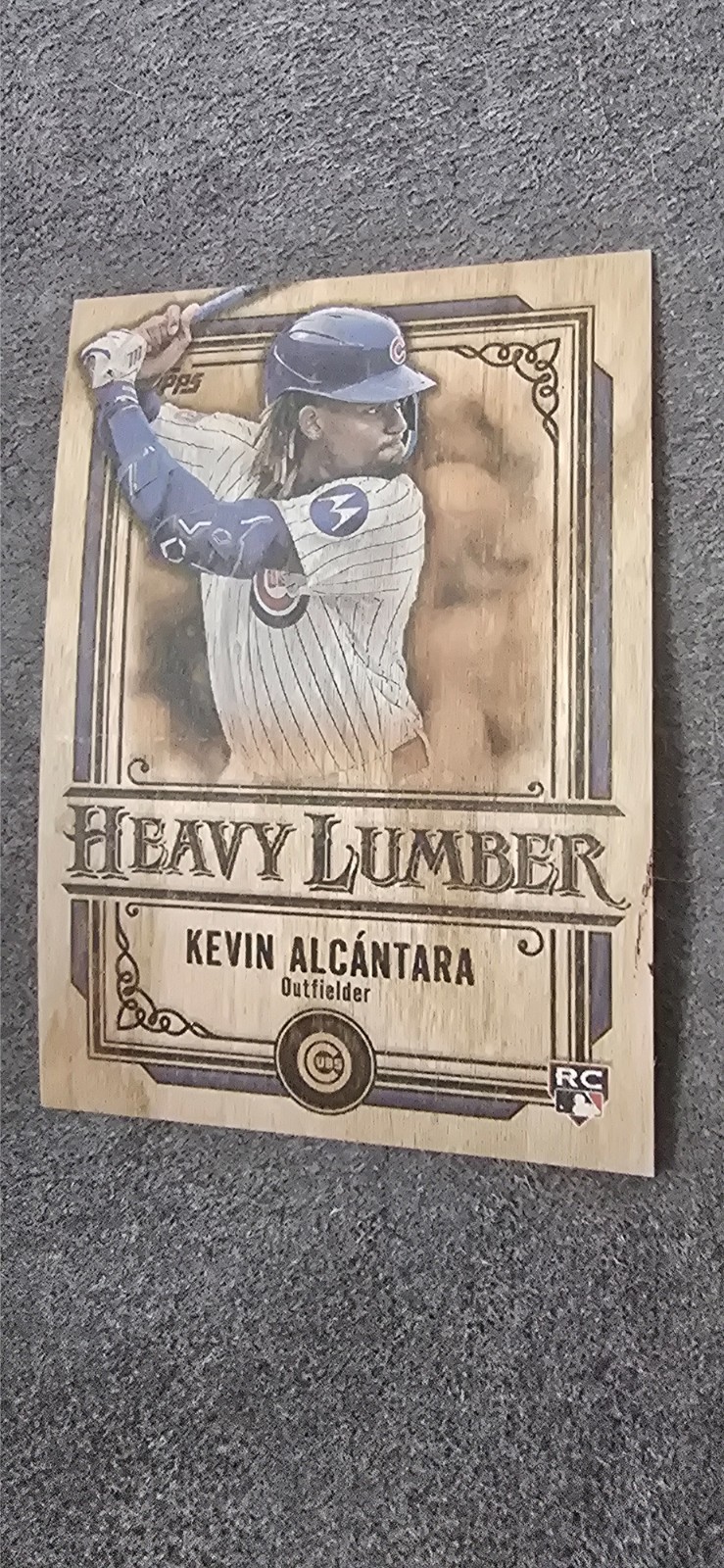 2025 Topps Update Kevin Alcantara Heavy Lumber Insert SSP #HL-69