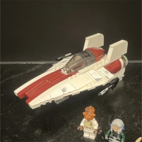 LEGO Star Wars A-Wing Fighter 75003 Complete Set with Minifigures