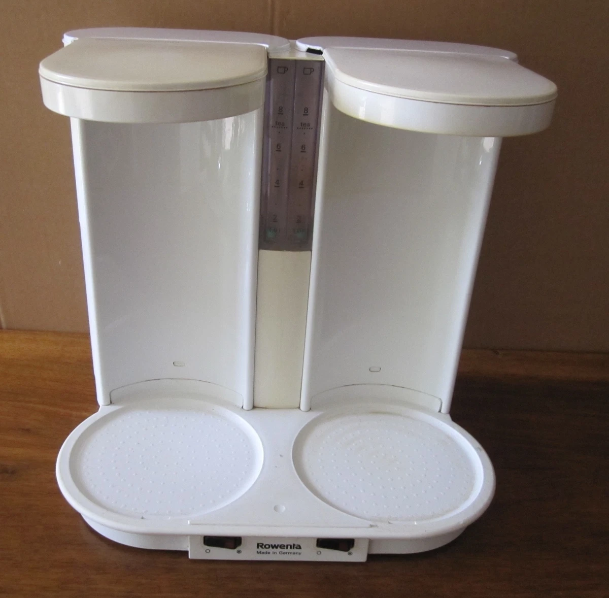 Cafetera Rowenta filtertherm duo sin jarras aislantes
