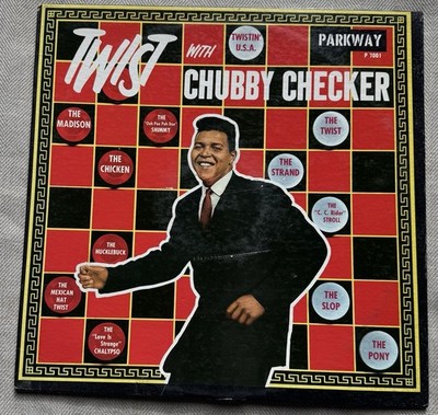 CHUBBY CHECKER - Twist With Chubby Checker LP Vinyl - Parkway P-7001
