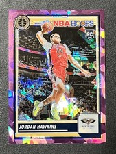 2023-24 Hoops Premium Stock Purple Ice #125 Jordan Hawkins 20/149 Rookie RC
