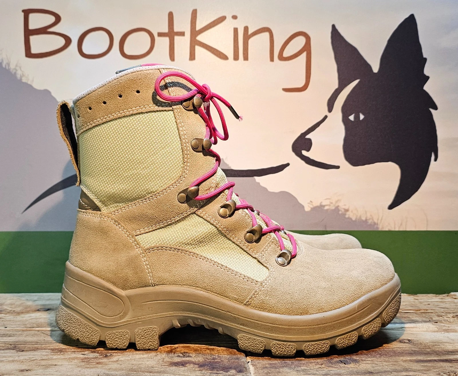 HAIX GTX Coyote Waterproof Hiking, Walking, Airpower P9 desert boots UK 8