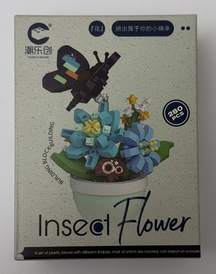Insektenblume Mini Bausteine Modellbau 280 Teile NEU