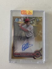 Ricardo Cabrera Bowman 1st Auto /50