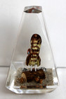 Vintage Hand Carved Painted Road Runner Lucite/acrylic Unique Canada Paperweight — photo 2
