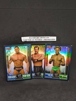 TOPPS WWE TRADING CARD 2008 ATTAX ATTAX CATCH SLAM KARTEN zur Auswahl Beschreibung lesen