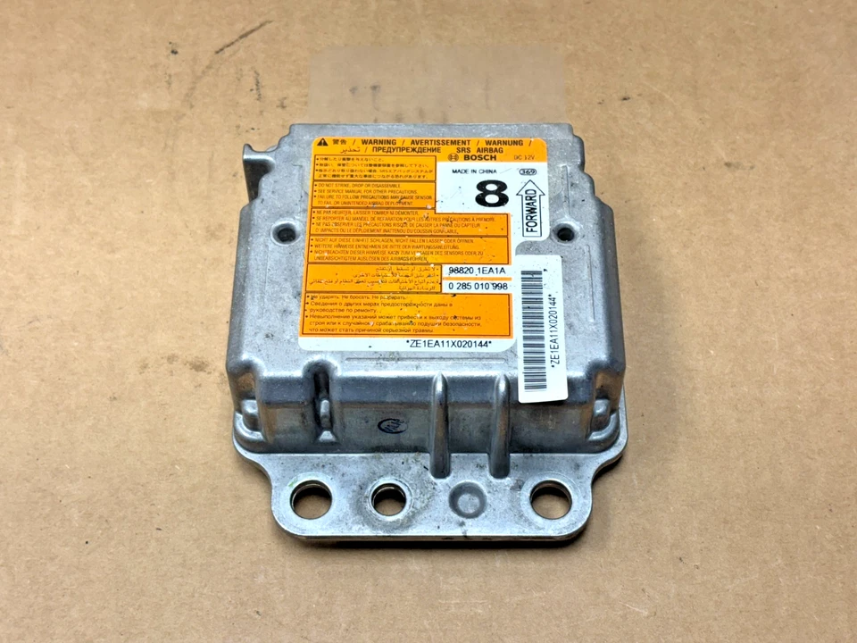 2012-2015 Nissan 370z Restraint Safety Diagnostic Control Module Unit PO36 OEM Foto 2 de 4