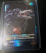 Godzilla Card Game Biollante Plant Beast Form SR EBP01 058 Holo Card