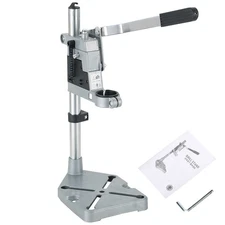 Drill Press Stand Universal Adjustable Single Hole Workstation Aluminum Base