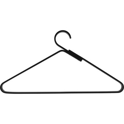 Kleiderbügel Ponos, 2in1 Hosenbügel und Kleiderbügel schwarz