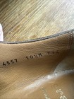 Gravati Women’s Wingtip Slip On Loafers Lace less Brown Leather 10.5 Italy — photo 5