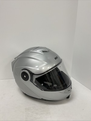 BILT Techno Modular Sena Bluetooth Helmet Silver 3XL