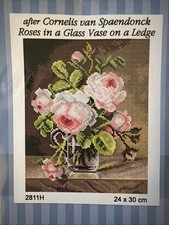 Printed needlepoint tapestry Canvas Only Orchidea  24x30 cm