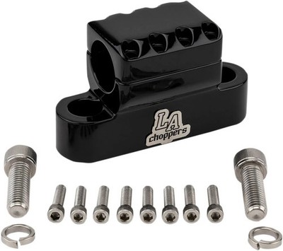 LA CHOPPERS LA-7335-XXCB CLAMP KAGE FIGHTER BLACK LENKERKLEMME