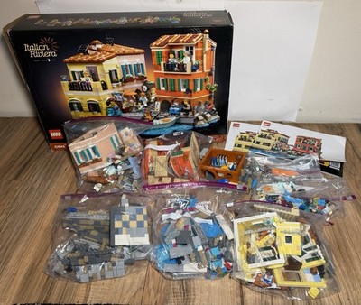 USED LEGO IDEAS Italian Riviera (21359) Complete w/ BOX and MANUALS