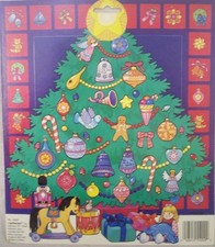 NEW CHRISTMAS Cardboard Cutouts Decorations 6 pc Set CHRISTMAS TREE