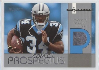2006 Fleer Hot Prospects Prospectus /299 DeAngelo Williams #PR-DW Rookie RC wo2