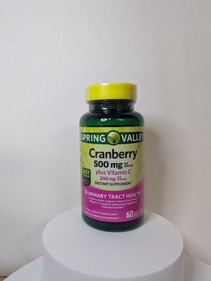 Spring Valley Extra Strength Cranberry, 15,000mg, 60 softgels, exp 03/2026